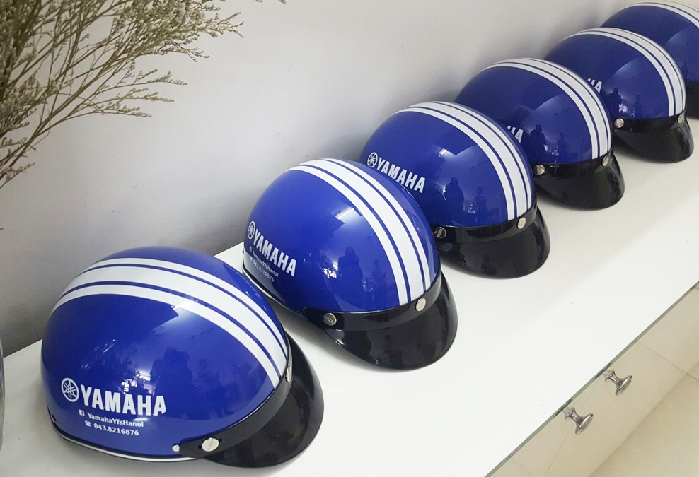 Mũ in logo khách hàng Yamaha