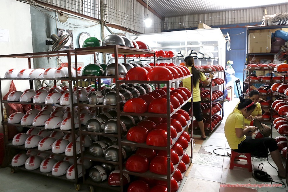 Xưởng sản xuất mũ bảo hiểm quà tặng Mũ bảo hiểm quà tặng