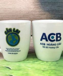 Cốc sứ logo ACB