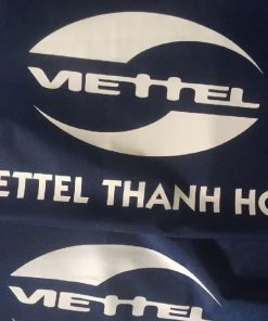 Áo mưa in logo khách hàng Viettel Thanh Hóa