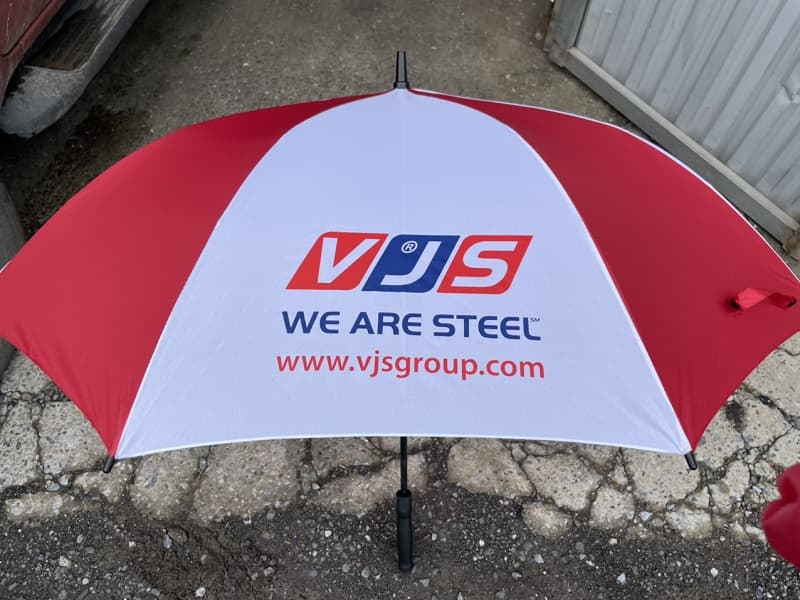 Ô cầm tay in logo khách hàng VJS Steel