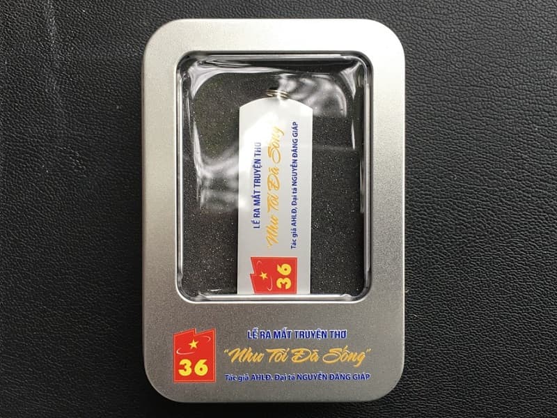 USB kim loại in logo khách hàng Tổng công ty 36