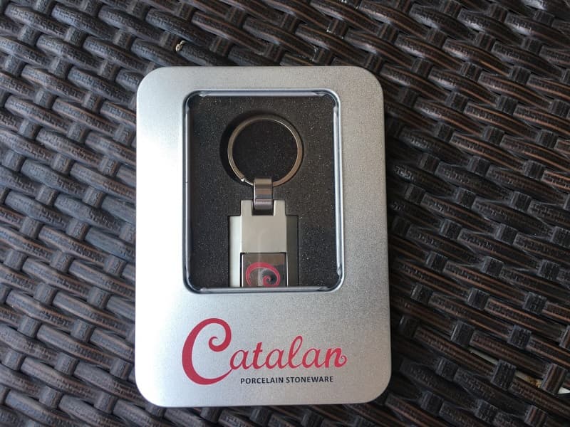 USB in logo khách hàng Catalan